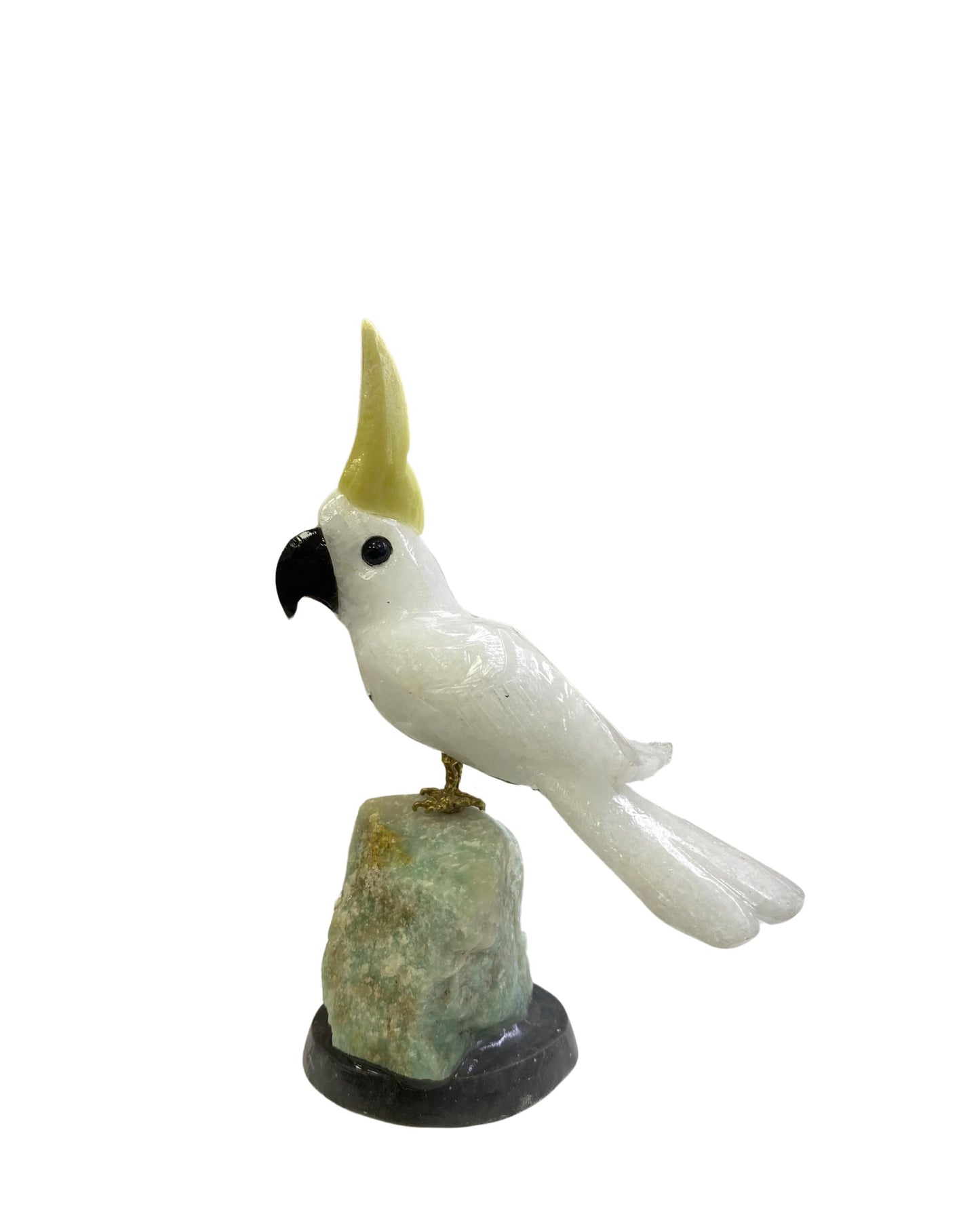 PAJARO MEDIANO EN PIEDRA NATURAL
