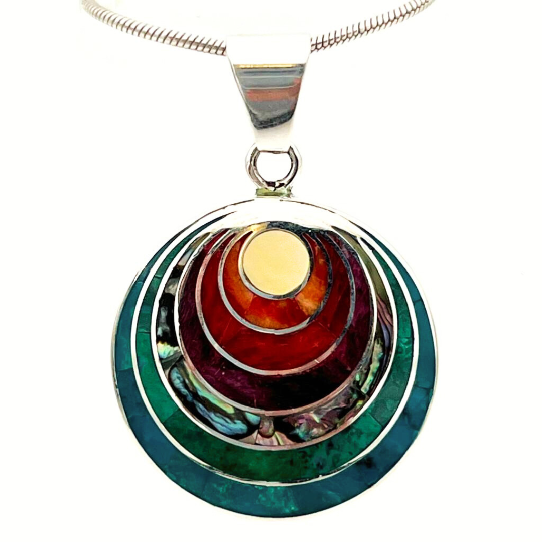 COLLIER INCA CULTE DE L'EAU COULEURS