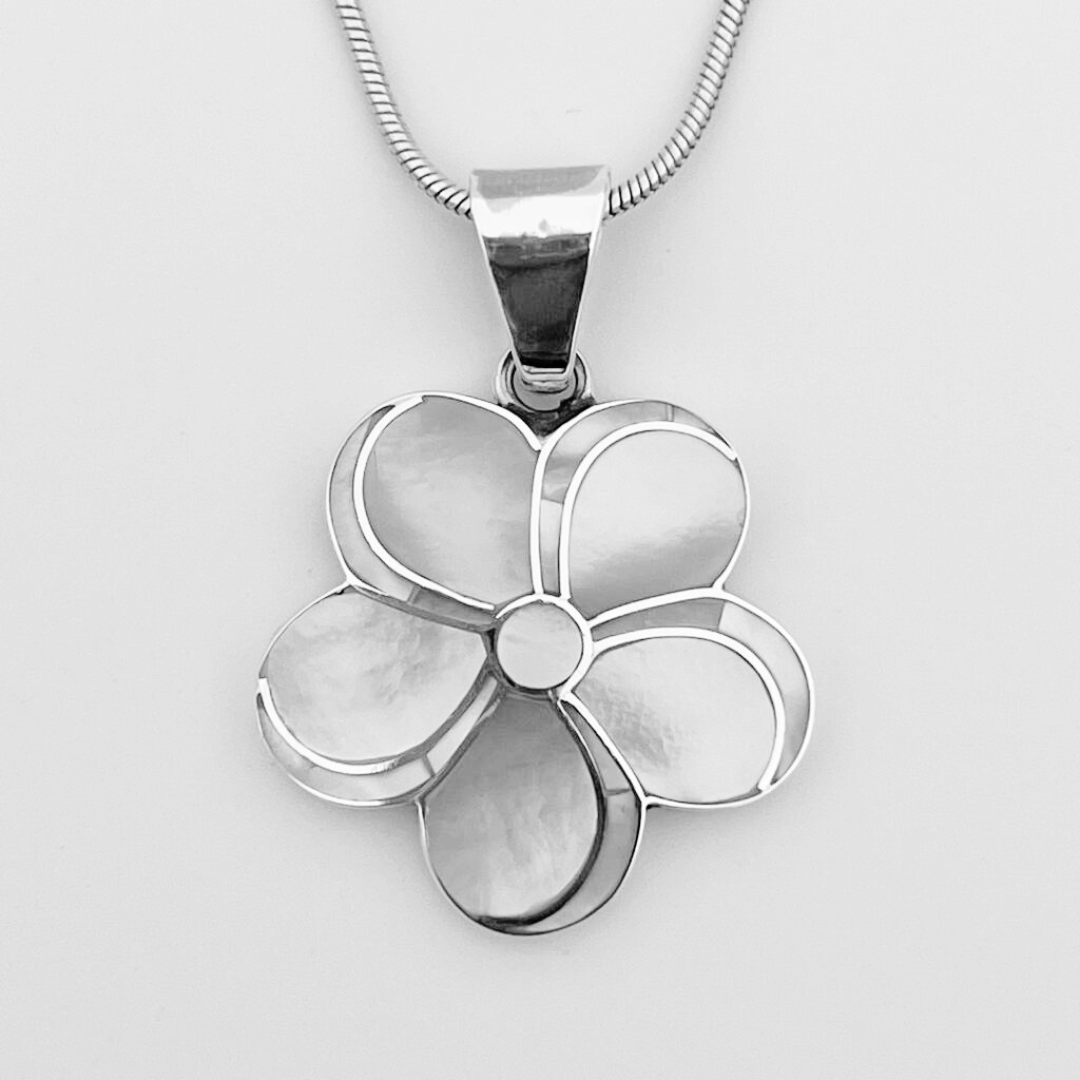 COLLIER INCA JONQILLE NACRE