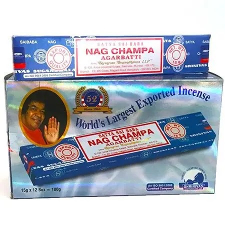 Incienso de India satya nag champa