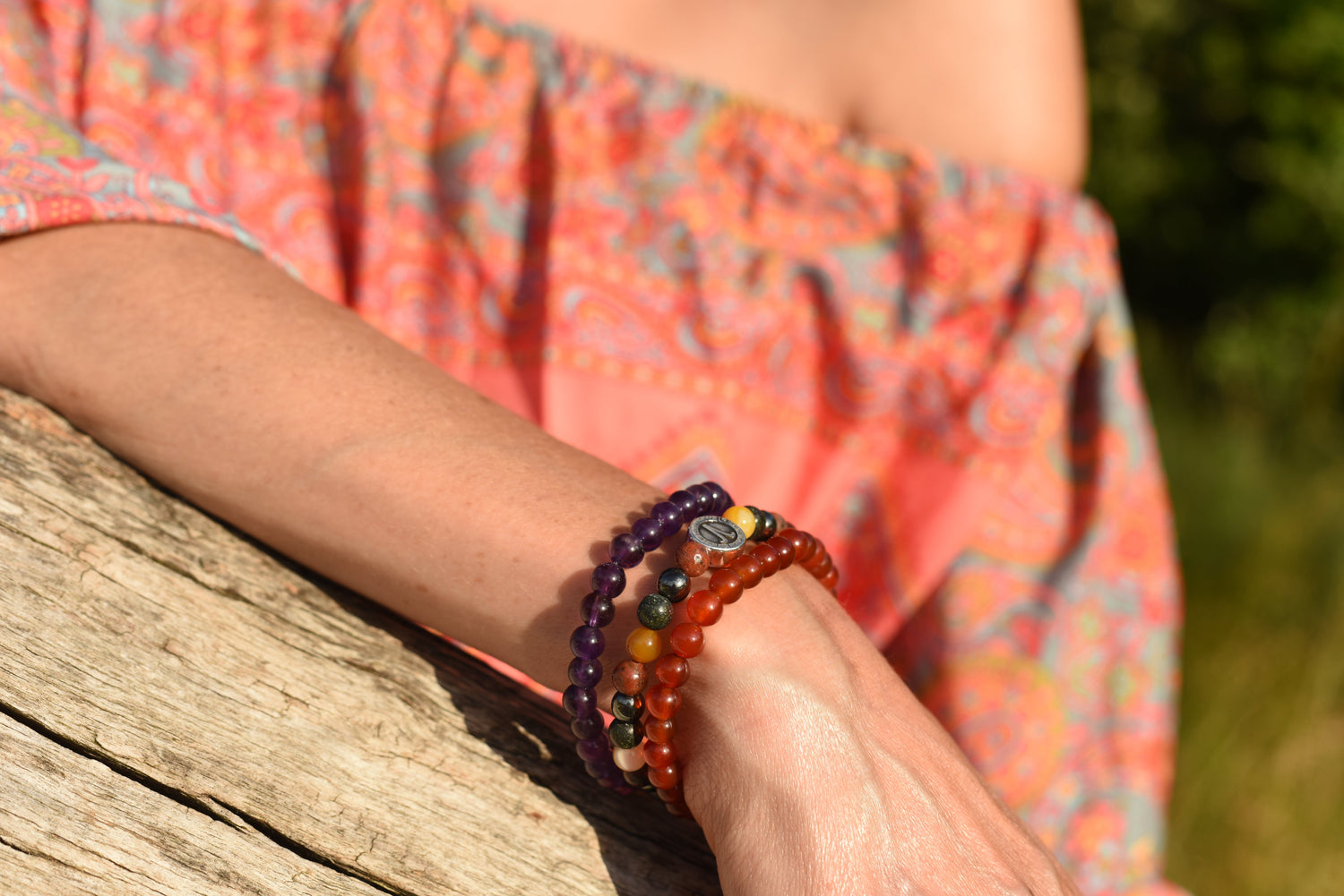 PULSERA DE MINERALES DEL MUNDO