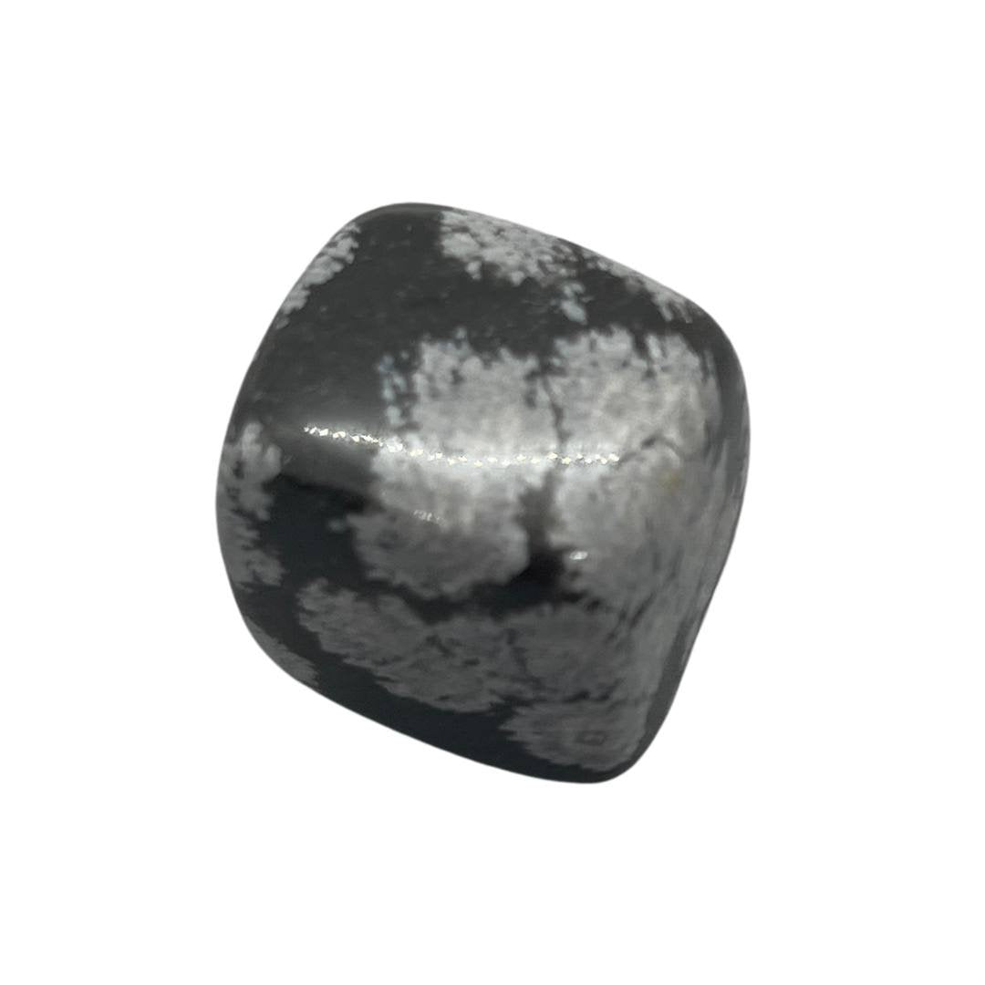 PIERRE ROULEE OBSIDIENNE NEIGE