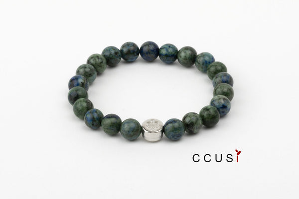 AZURIT-MALACHIT-ARMBAND