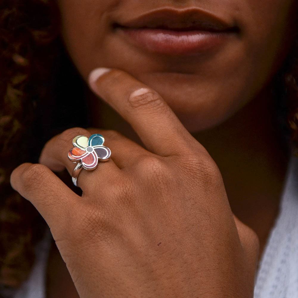 BAGUE INCA JONQUILLE COULEURS