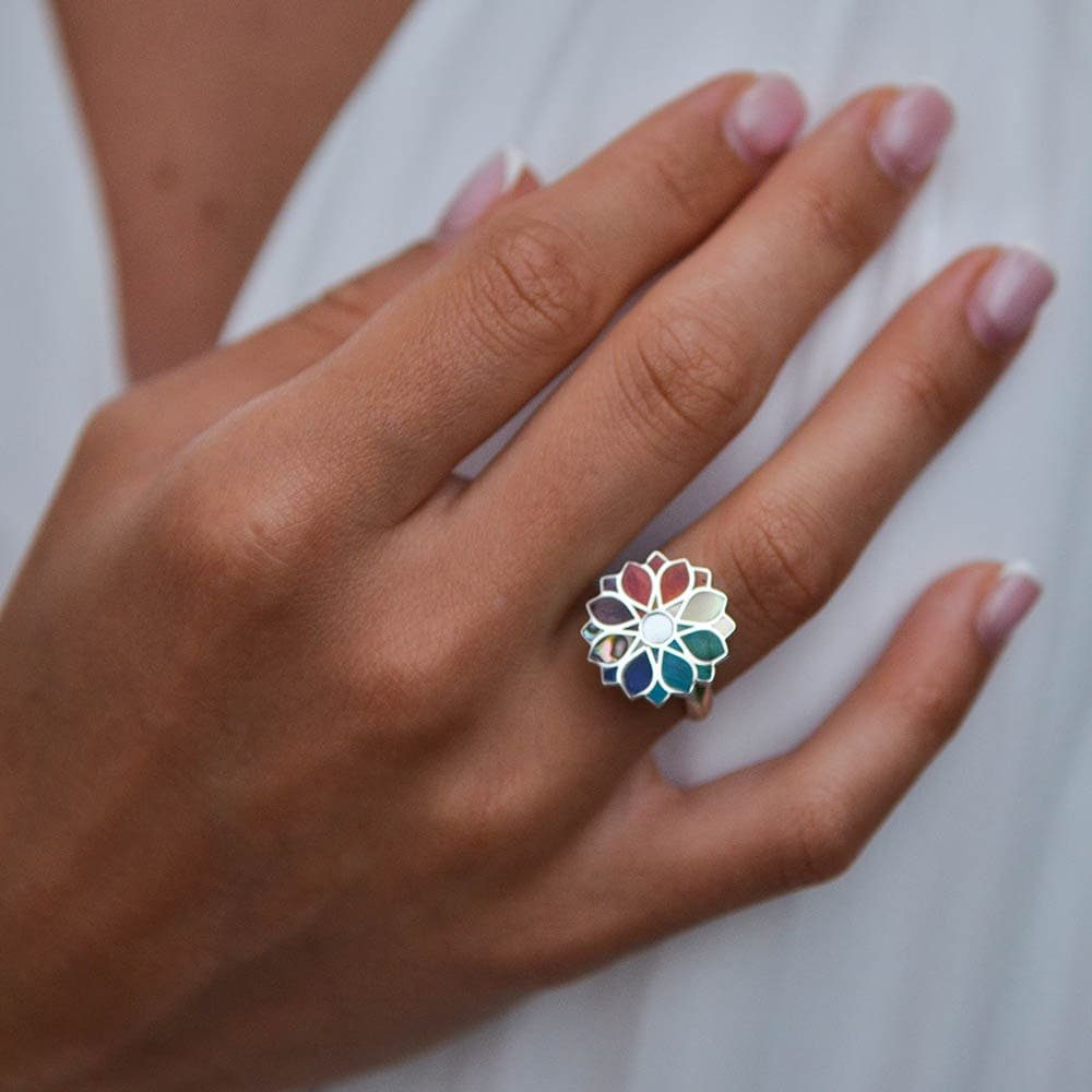 BAGUE INCA MARGUERITE COULEURS