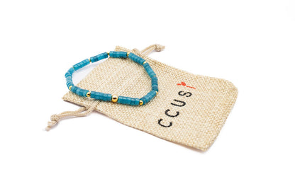 BRACELET EN CHAQUIRA APATITE