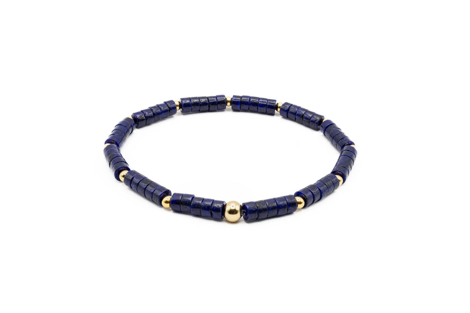 BRACELET EN CHAQUIRA LAPIS-LAZULI