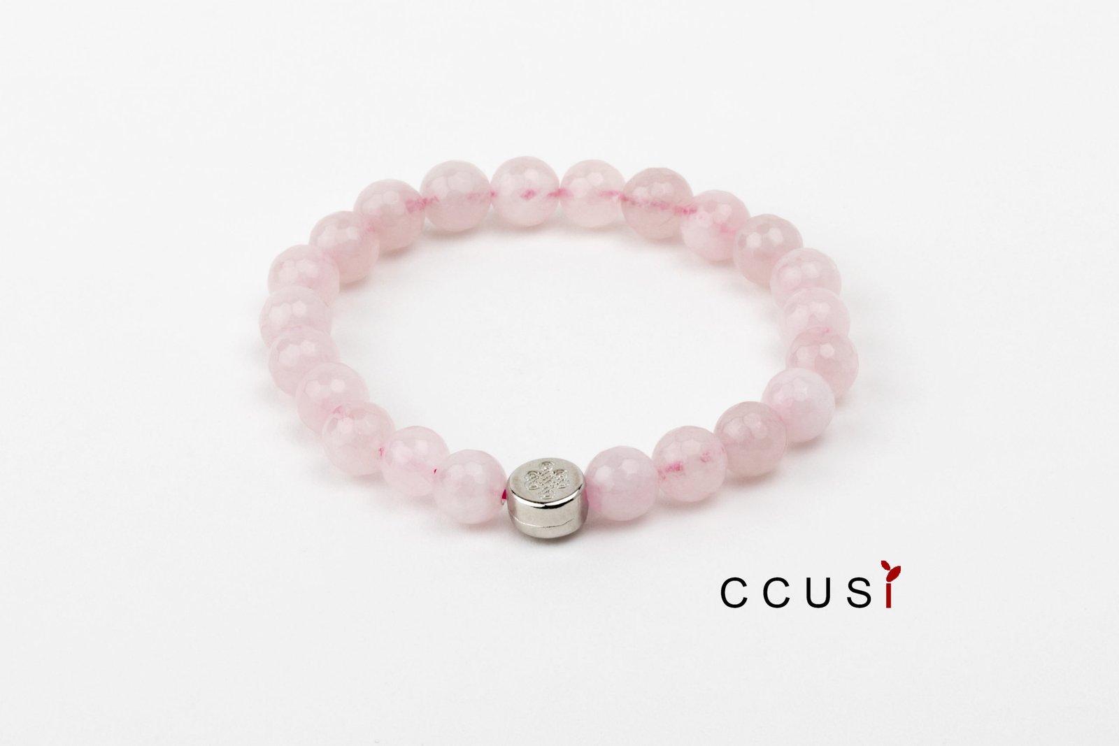 BRACELET QUARTZ ROSE