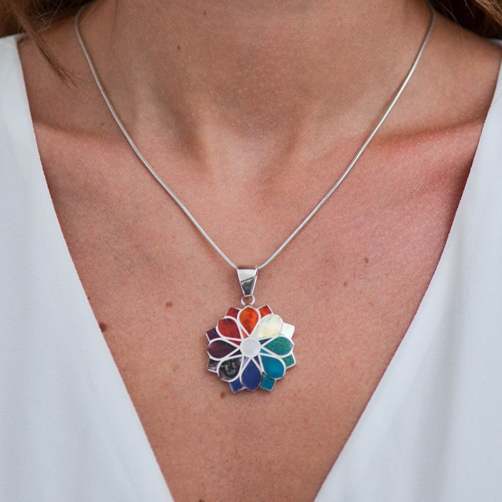 COLLIER INCA MARGUERITE COULEURS