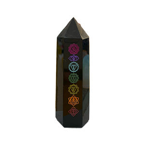 Obeliscos con las 7 chakras