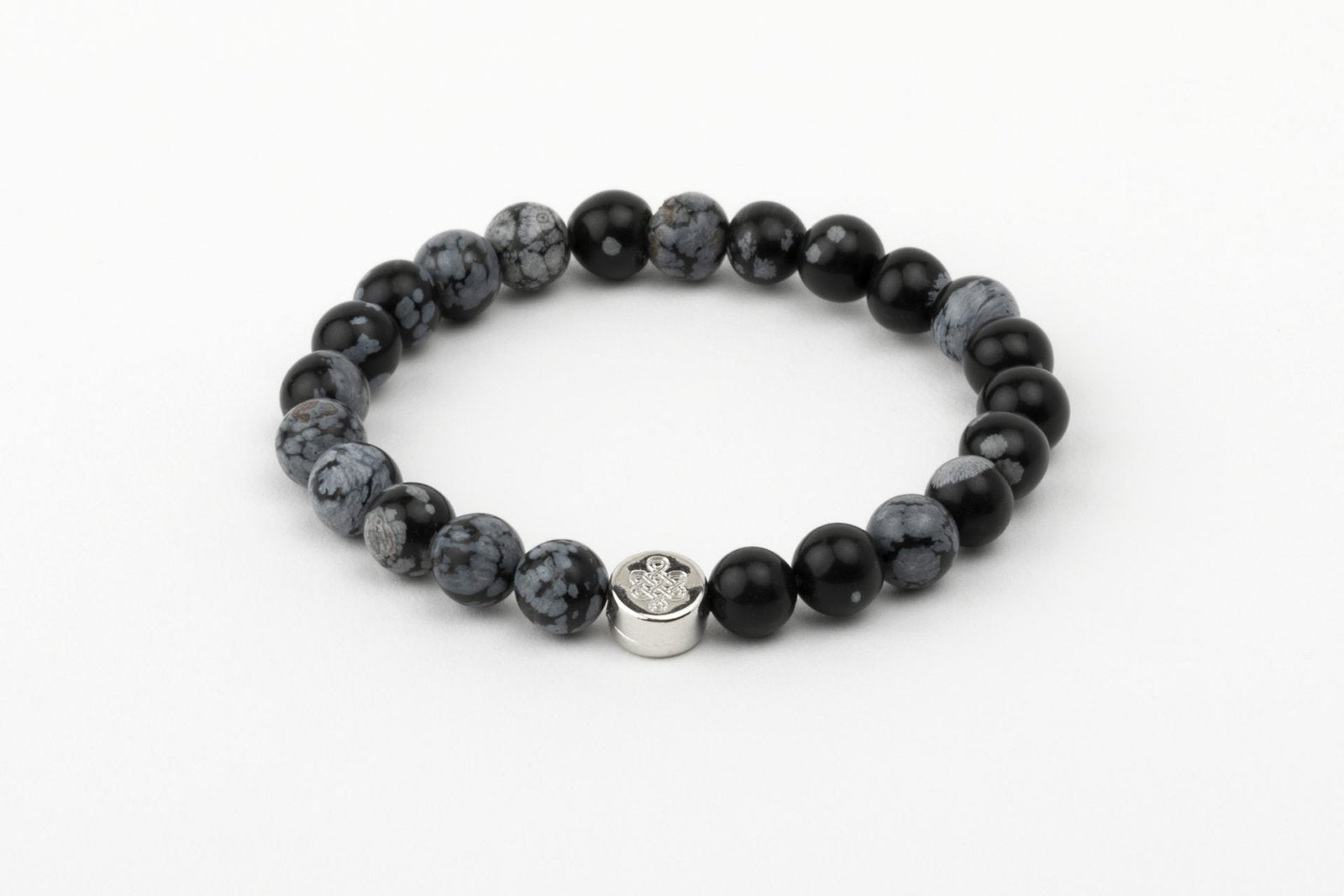 BRACELET OBSIDIENNE NEIGE