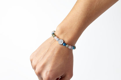Bracelet VIERGE - Equilibre émotionnel, Harmonie et Communication